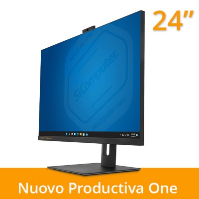 SiComputer PRODUCTIVA ONE 24" - Processore i5 16 GB SSD 500 Windows 11 Enterprise